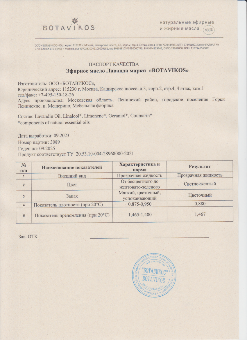 Паспорт №092023